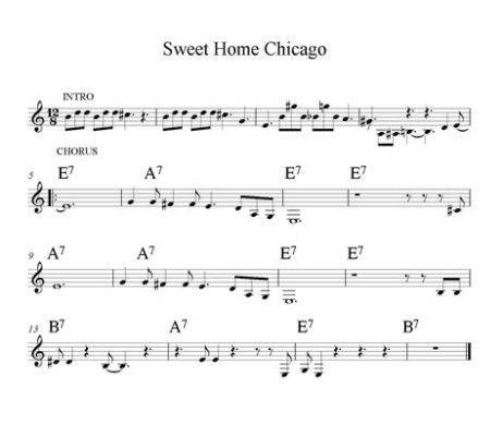  Sweet Home Chicago 充滿了令人沉醉的藍調滑音與哀傷的哭泣之聲